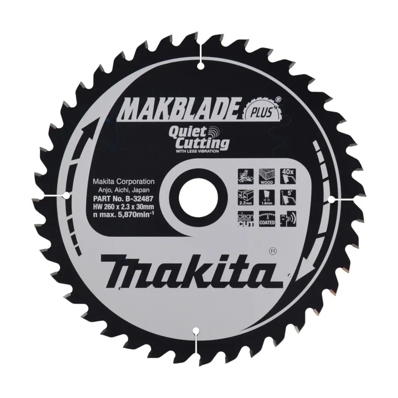 Makita Hm Klinge 260x30x40z Makblade  -32487