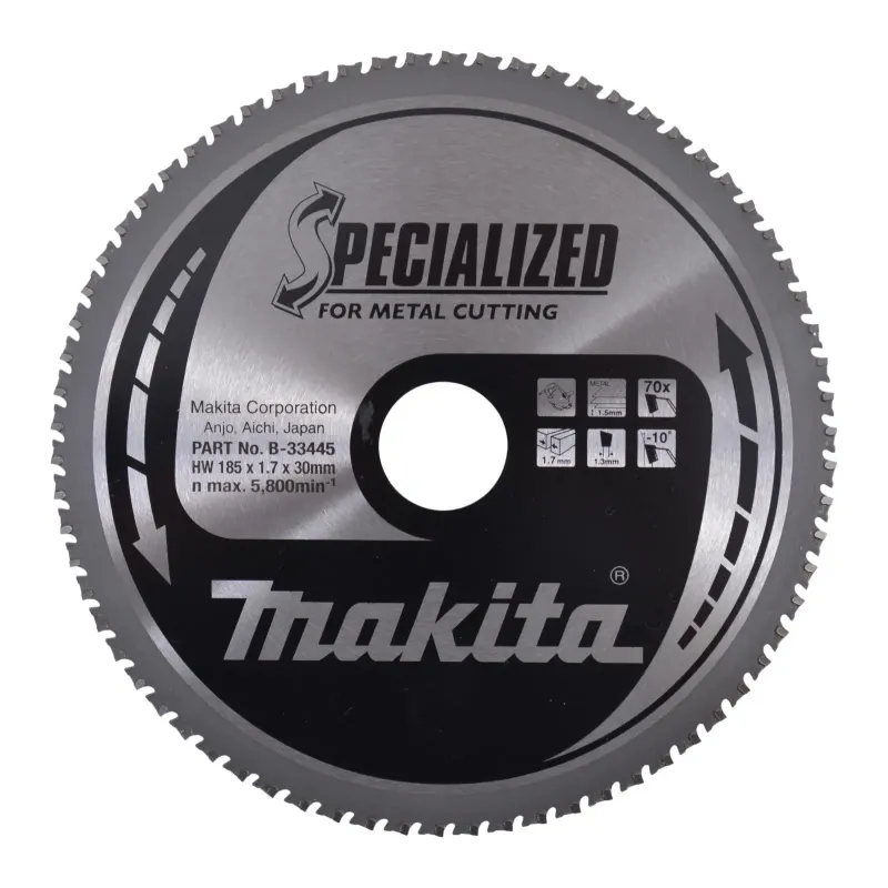 Makita Hm Klinge 185x30x70z Met  -33445