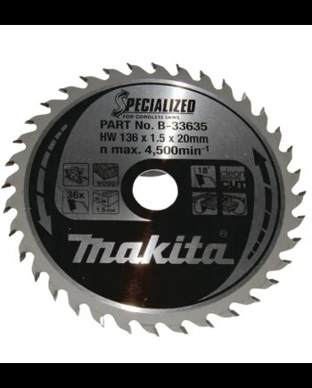 Makita Hm Klinge 136x20x36z Specializ  -33635