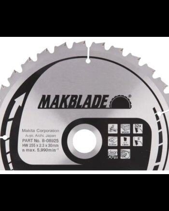 Makita Hm-klinge 255mm 32tï    -32720   -08925