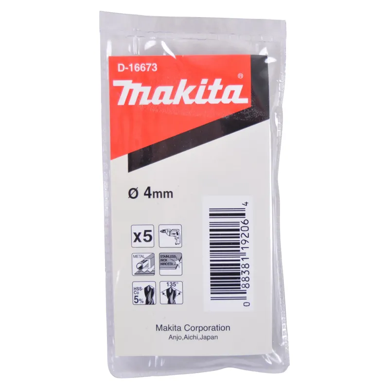 Makita Hss-co Bor   0x75mm  -16673