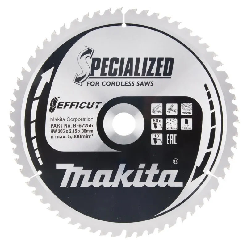 Makita Klinge Tct 305x30mm   60t  -67256