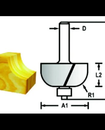 Makita Kurvefræser    Leje 38 1mm  -48642