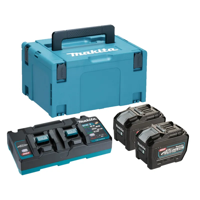 Makita Li-ion 2x8 Ah 40v Batteripakke Xgt 191y97-
