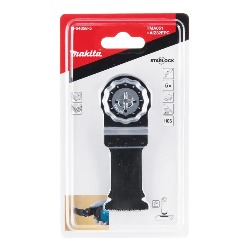 Makita Multicut Træ 32mm Aiz32epc  -64858-