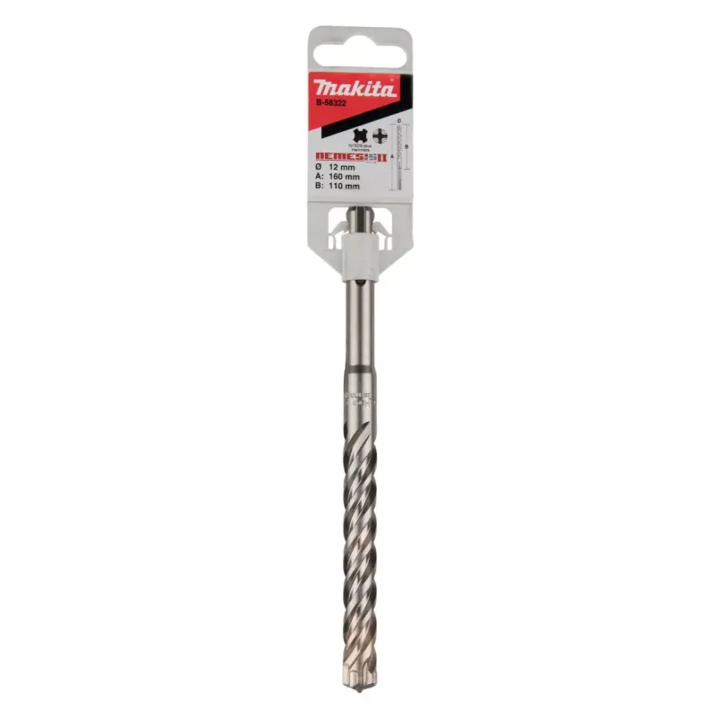 Makita Sds-plus 12x160mm Nemesis Ii  -58322