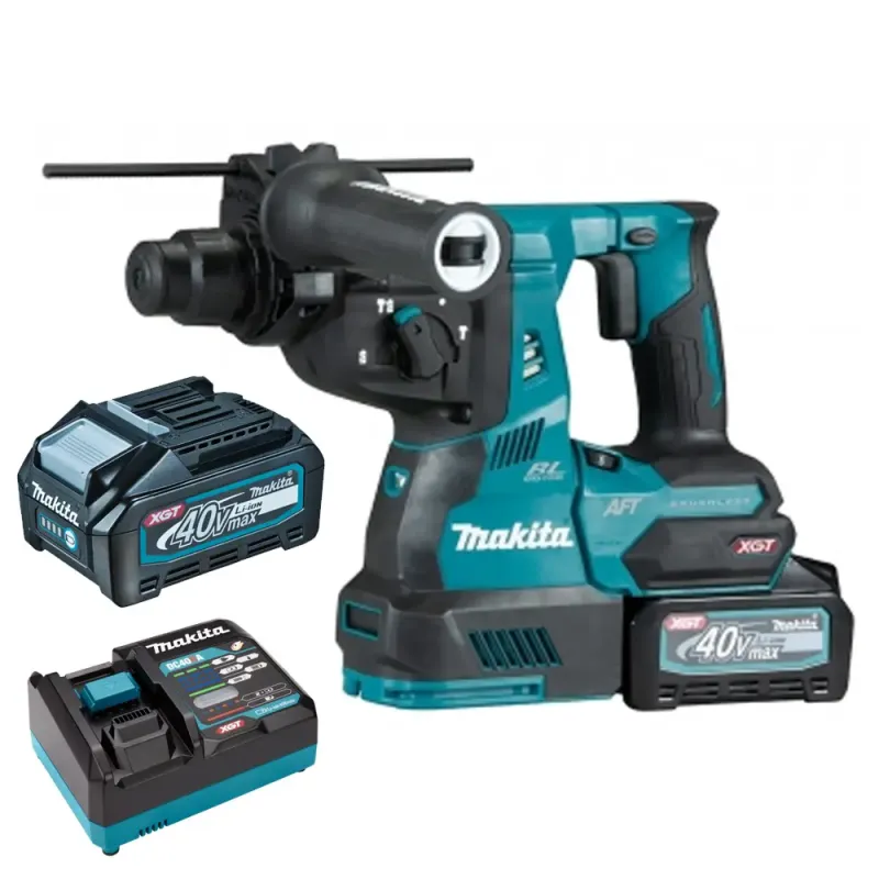 Makita Xgt 40v Bore- Mejselhammer Sds Plus  Hr004gm201