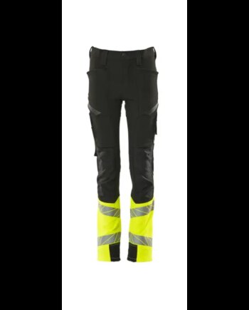 Mascot  Accelerate Safe Bukser Til Børn 19979-311 Børn Sort-hi-vis Gul