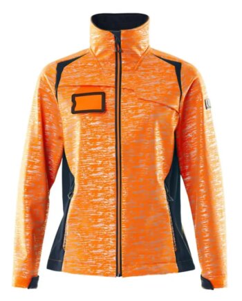 Mascot  Accelerate Safe Softshell Jakke 19212-291 Dame Hi-vis Orange-mørk Marine