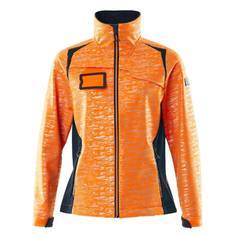 Mascot  Accelerate Safe Softshell Jakke 19212-291 Dame Hi-vis Orange-mørk Marine