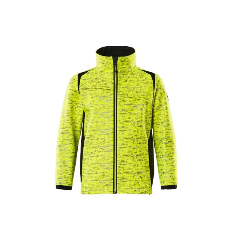Mascot  Accelerate Safe Softshell Til Børn 19902-291 Børn Hi-vis Gul-sort