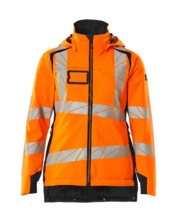 Mascot  Accelerate Safe Vinterjakke 19045-449 Dame Hi-vis Orange-mørk Marine