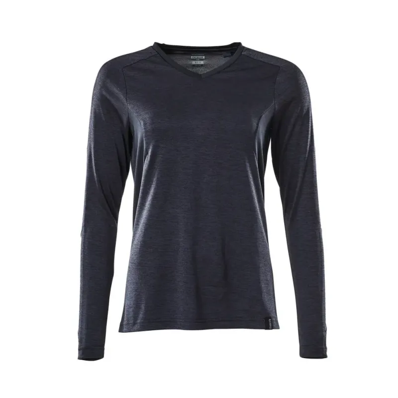 Mascot  Accelerate  -shirt  Langærmet 18091-810 Dame Mørk Marine-meleret