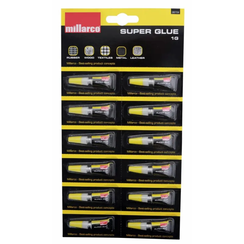 Millarco Hurtighærdende Superlim 12 Gram