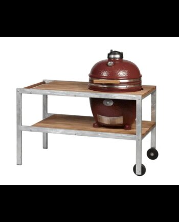 Monolith Kamado Grill Classic Med Bord  Rød