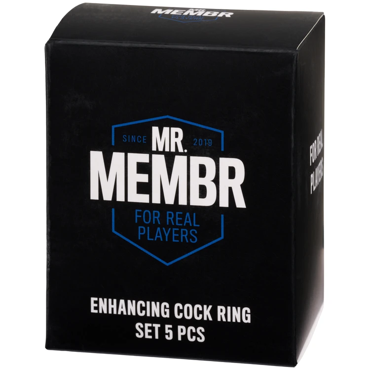 Mr Membr Enhancing Cock Ring Stk Sæt