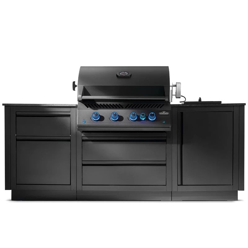 Napoleon Oasis Compact Komplet Udekøkken Matsort Odk105mk-big32p