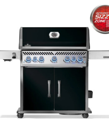 Napoleon Rogue Pro-  625  Rustfri Stål Sort Gasgrill Rps625rsibpk- -dk