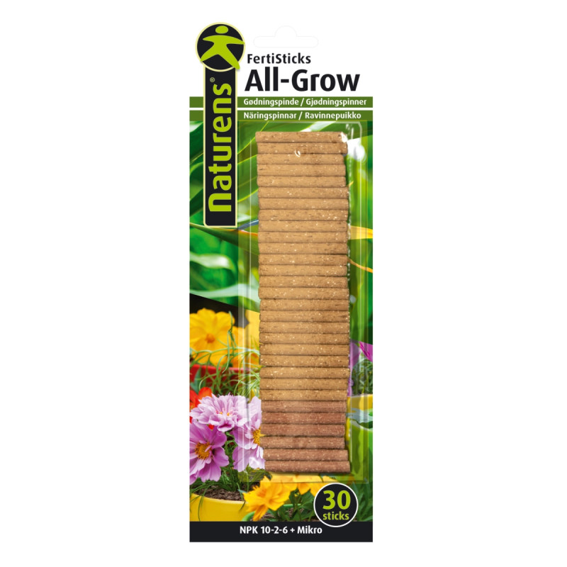 Naturens All-grow 30st Gødningspinde Npk 10- -