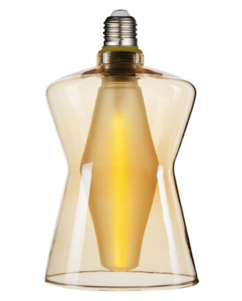 Nordlux Deco E27 Cone 15 Dim Pære Ravfarvet