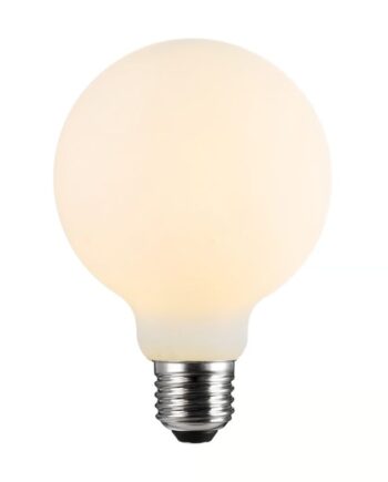 Nordlux Deco E27 G95 Dim Pære Opal Hvid
