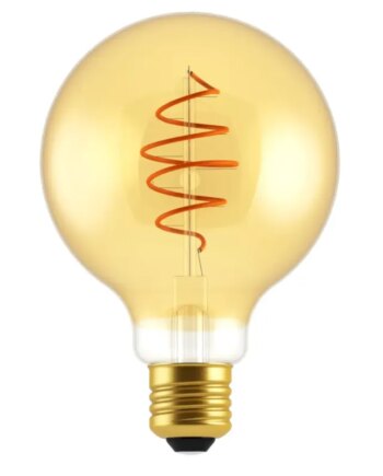 Nordlux E27 G125 Deco Dim Pære Goldcolor