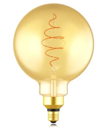 Nordlux E27 G200 Deco Pære Goldcolor