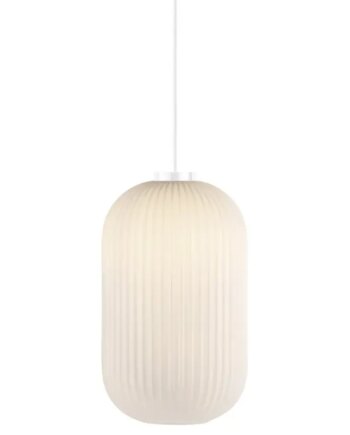 Nordlux Milford 20 Pendel Opal Hvid