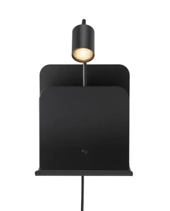 Nordlux Roomi Væglampe Sort