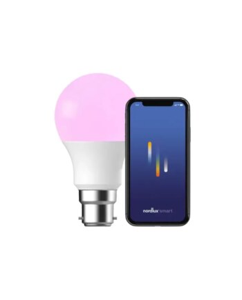 Nordlux Smart B22 A60 Colour 2200-6500 Kelvin 806 Lumen Pære Hvid