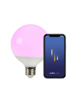 Nordlux Smart E27 G95 Colour 2200-6500 Kelvin 1055 Lumen Pære Hvid