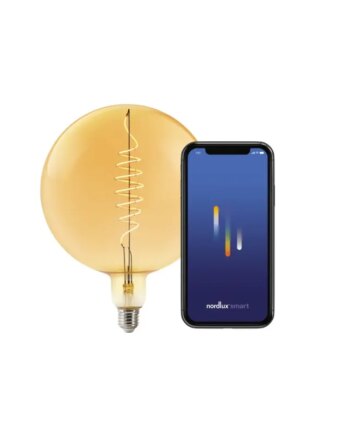 Nordlux Smart E27 G200 Deco 2200 Kelvin 380 Lumen Pære Ravfarvet