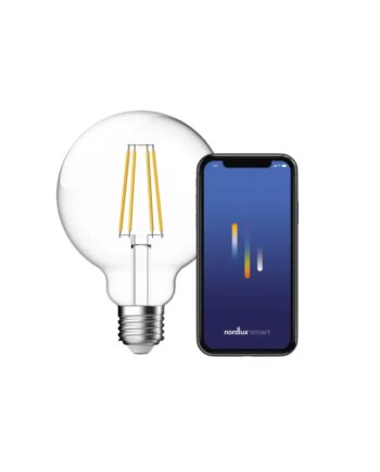Nordlux Smart E27 G95 2200-6500 Kelvin 650 Lumen Pære Klar