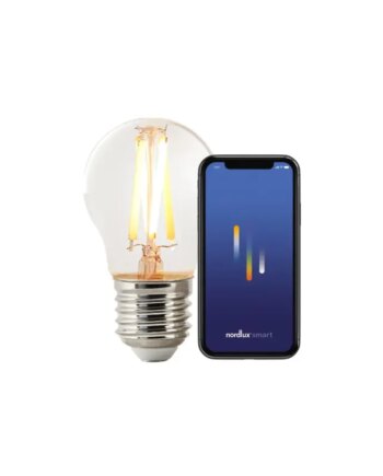 Nordlux Smart E27 G45 2200-6500 Kelvin 600 Lumen Pære Klar