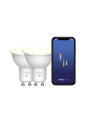 Nordlux Smart Gu10  -pack 2200-6500 Kelvin 420 Lumen Pære Hvid