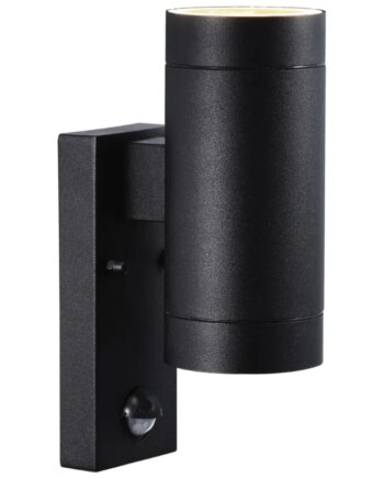 Nordlux Tin Maxi Sensor Væglampe Sort