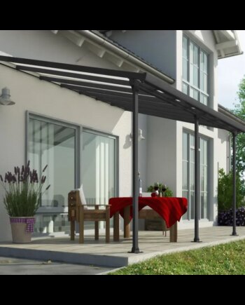 Palram Canopia Feria Terrasseoverdækning 12   M2 Grå