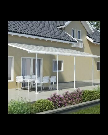 Palram Canopia Feria Terrasseoverdækning 25   M2 Hvid