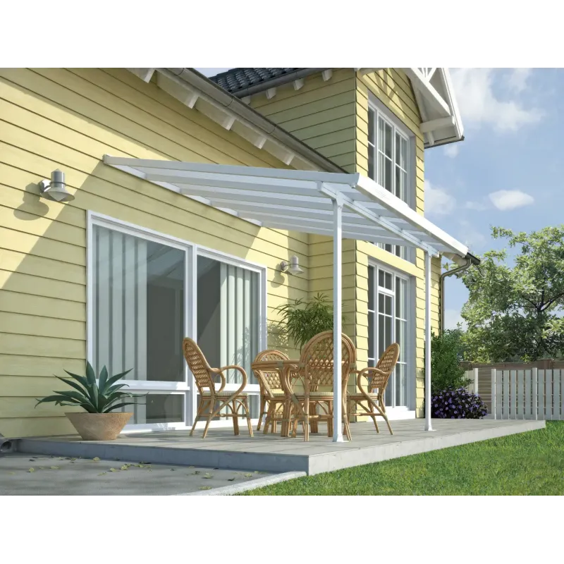 Palram Canopia Feria Terrasseoverdækning   M2  Hvid 540-026