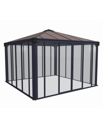 Palram Canopia Ledro 3600 Lukket Havepavillon  Antracitgrå 540-098