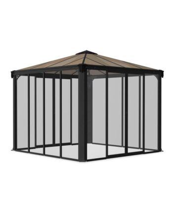 Palram Canopia Ledro 3000 Lukket Havepavillon  Antracitgrå 540-097