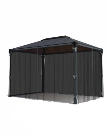Palram Canopia Martinique 4300 Myggenet Til Havepavillon Sort 540-095
