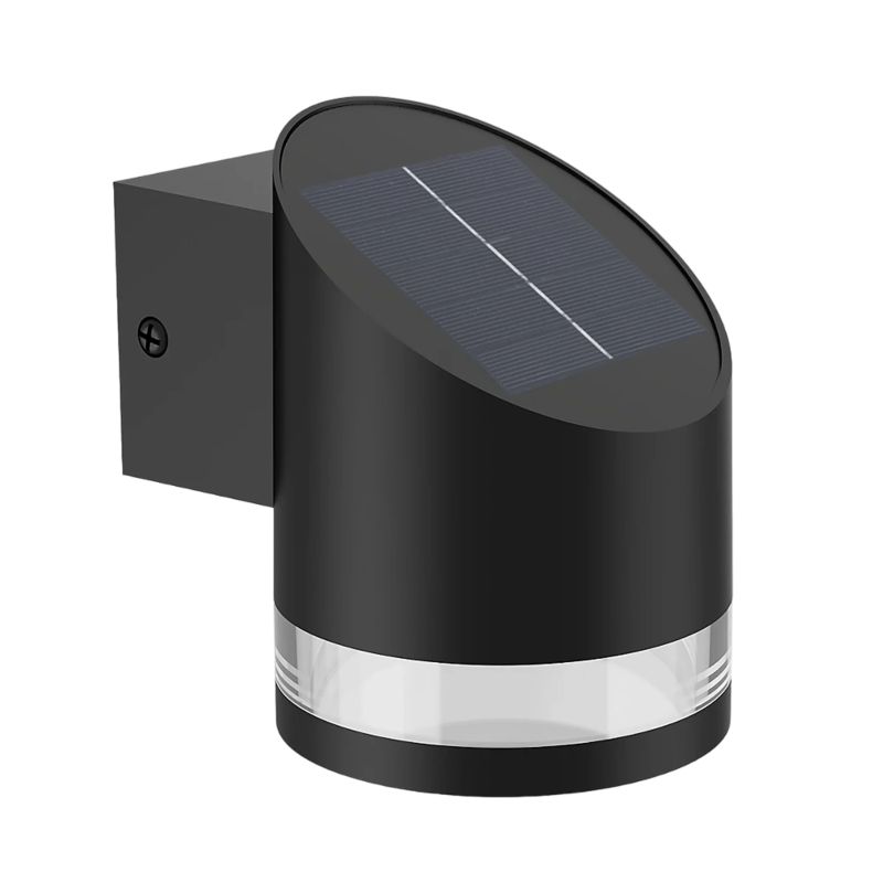 Philips Fyve Solcelle Væglampe Sort