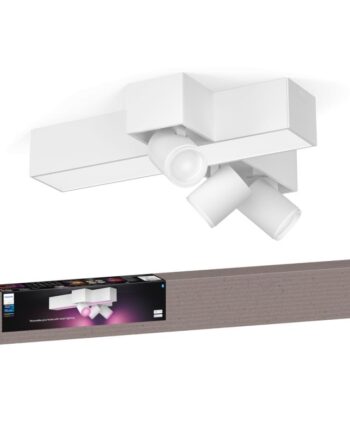 Philips Hue Centris Hue Cross  -spot Hvid V2 Spot White Color Ambience