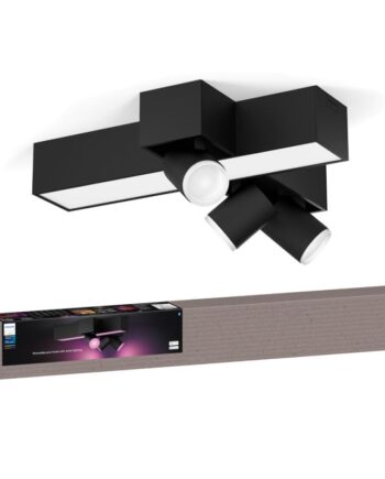 Philips Hue Centris Hue Cross  -spot Sort V2 Spot White Color Ambience