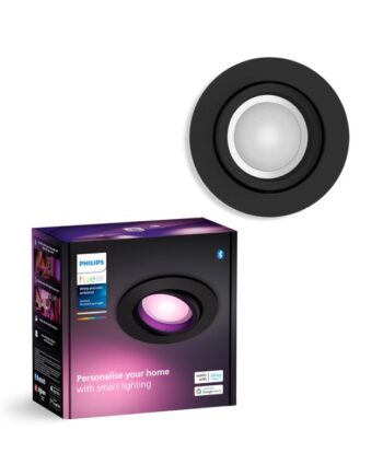 Philips Hue Centura Hue Recessed    Sort 1x4 2w Spot White Color Ambience