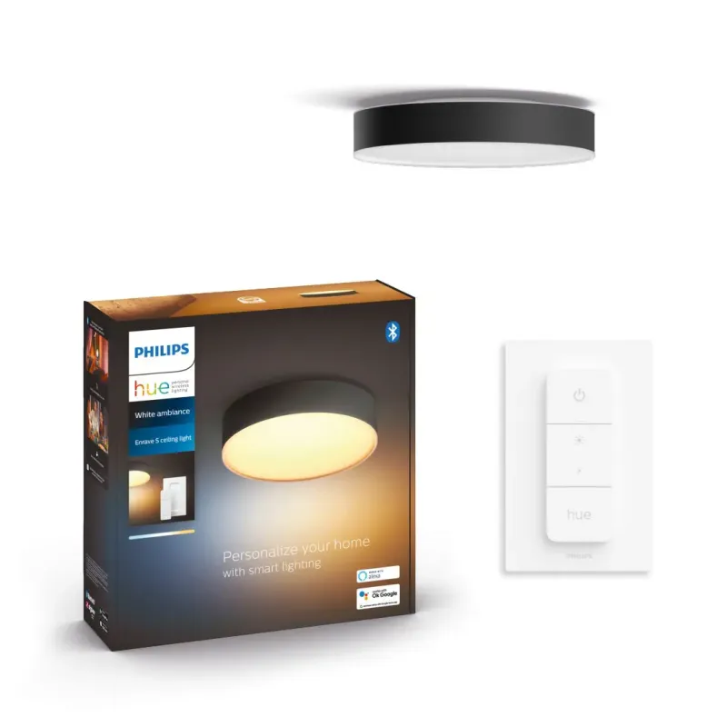 Philips Hue Enrave   Loftslampe Sort 915005996501