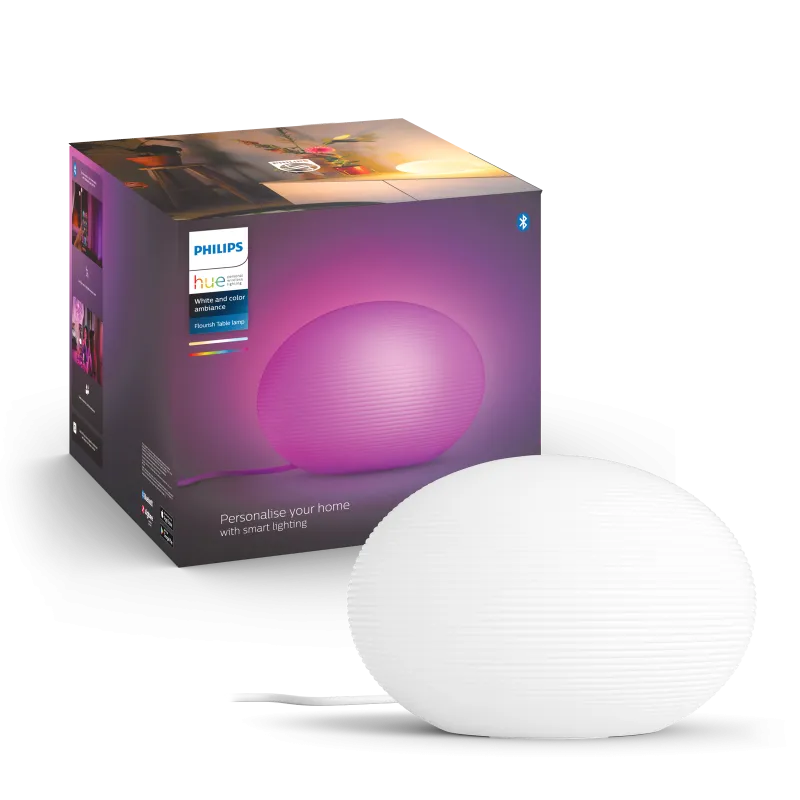 Philips Hue Flourish Hue Bord  Hvid   5w 230v 929003053401