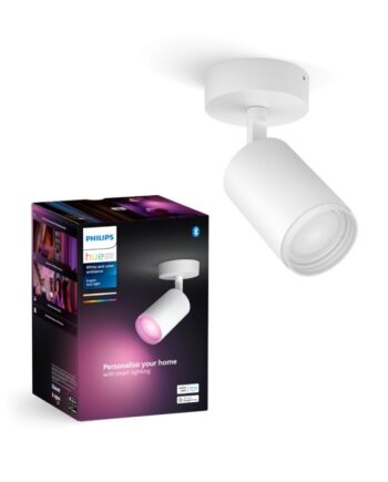 Philips Hue Fugato Single Spot Hvid 1x4 2w Spot White Color Ambience