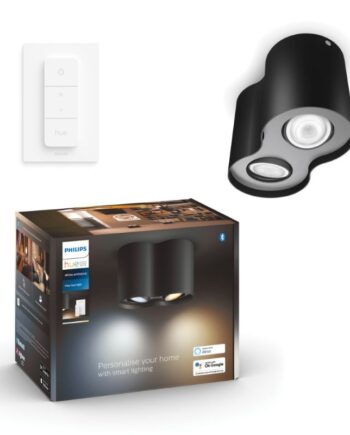 Philips Hue Pillar Hue Plate Spiral Sort 2x4 2w Spot White Ambiance